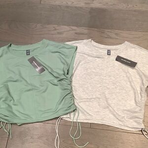 Joe Fresh Green and Gray Muscle Tees